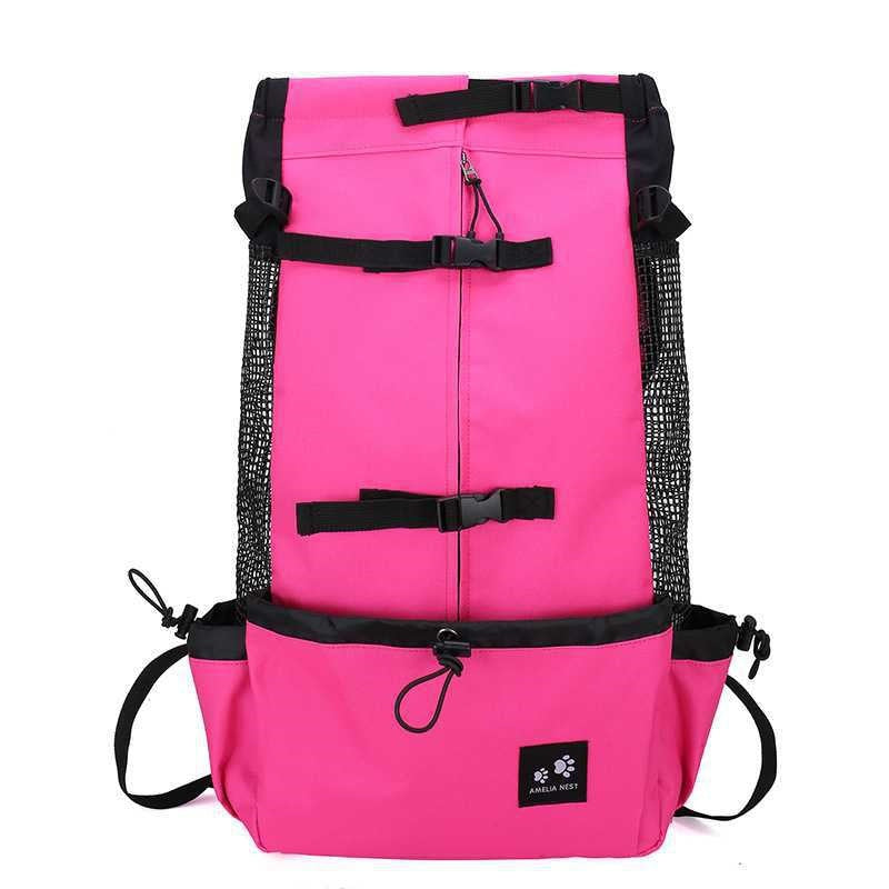 Pet Shoulder Traveler Backpack Medium And Large Dogs Exposed Bag Ventilation And Breathable Washable Outdoor Backpack eprolo