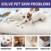 Pet Care Spray, Pet Cat And Dog Skin Wound Care Skin Moss Itchy Repair Spray eprolo