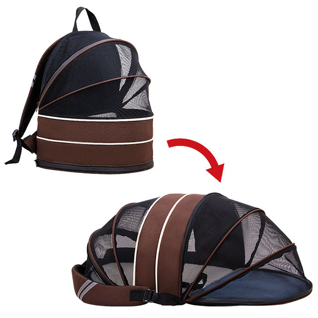 Cat Bag Expandable Out Portable School Bag Cat Cage Shoulder Backpack Pet Bag Summer Breathable Cat Out Backpack eprolo