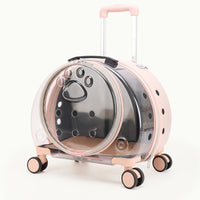 Pet Box Transparent Large Capacity Portable Pet Backpack Space Cabin Dog Luggage eprolo