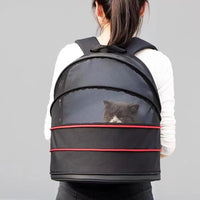 Cat Bag Expandable Out Portable School Bag Cat Cage Shoulder Backpack Pet Bag Summer Breathable Cat Out Backpack eprolo