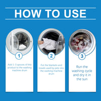 Yegbong Pet Washing Powder Deodorizing Deodorizing Deep Clean Stains Pet Washing Powder Decontamination Powder eprolo