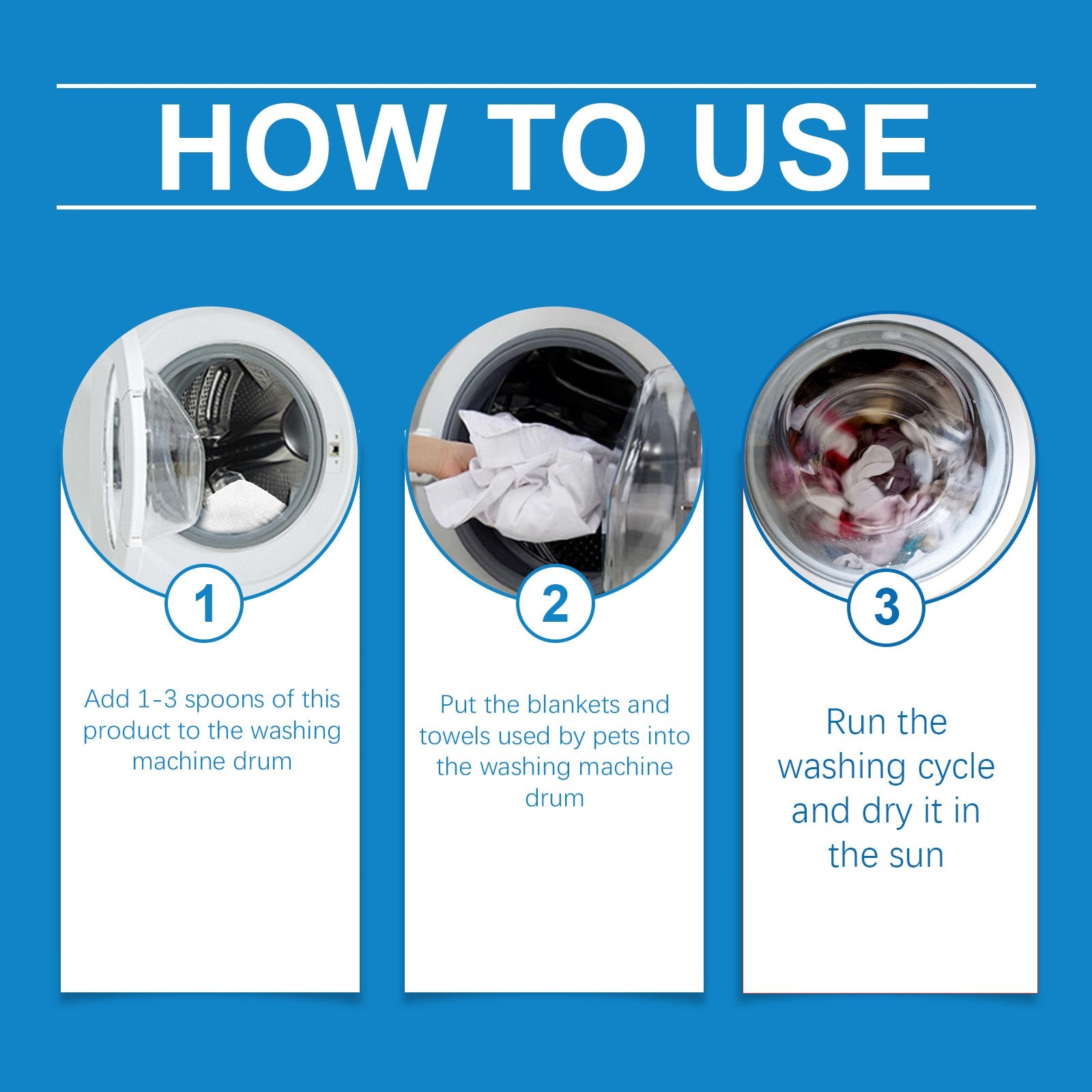Yegbong Pet Washing Powder Deodorizing Deodorizing Deep Clean Stains Pet Washing Powder Decontamination Powder eprolo