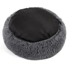 Large Plush Donut Pet Bed for Dogs & Cats – 100CM Anti-Anxiety Round Calming Bed