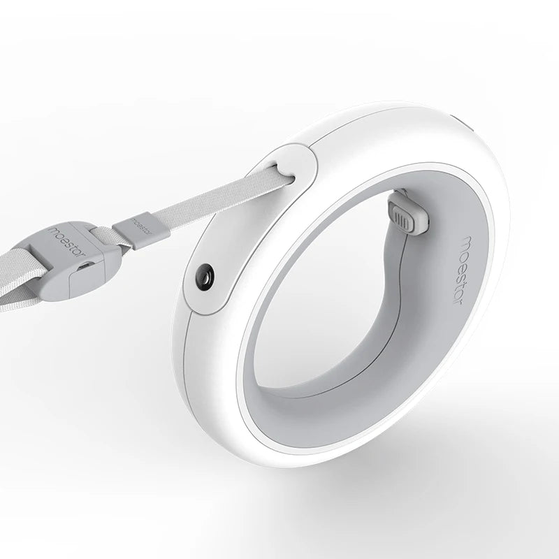 UFO 2 Retractable Dog Leash Ring Led lighting Flexible Pet collar Dog Puppy Traction Rope Belt Length 3m leash