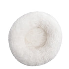 Large Plush Donut Pet Bed for Dogs & Cats – 100CM Anti-Anxiety Round Calming Bed