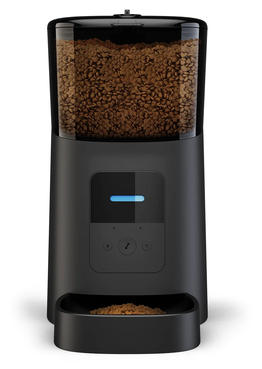 Smart Feed Automatic Dog and Cat Feeder Wi-Fi Enabled Pet Feeder Smartphone App for iPhone  Voice Recorder and Programmable feed