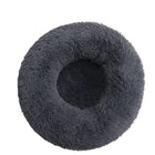 Large Plush Donut Pet Bed for Dogs & Cats – 100CM Anti-Anxiety Round Calming Bed