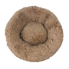 Large Plush Donut Pet Bed for Dogs & Cats – 100CM Anti-Anxiety Round Calming Bed