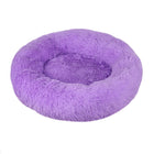 Large Plush Donut Pet Bed for Dogs & Cats – 100CM Anti-Anxiety Round Calming Bed