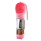 Multi-functional Pet Travel Drinking Water Bottle with Food Compartment - Portable Dog Feeder for Outdoor Adventures