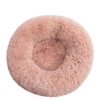 Large Plush Donut Pet Bed for Dogs & Cats – 100CM Anti-Anxiety Round Calming Bed