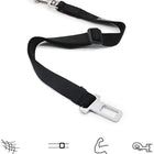 Adjustable Pet Cat Dog Car Seat  Belt Pet Seat Vehicle Dog Harness Lead Clip Safety Lever Traction Dog Collars Dog Accessoires
