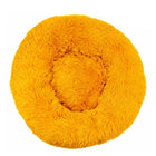 Large Plush Donut Pet Bed for Dogs & Cats – 100CM Anti-Anxiety Round Calming Bed