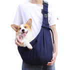 Breathable Pet Sling Carrier for Small Dogs & Cats - Adjustable Hands-Free Crossbody Travel Bag