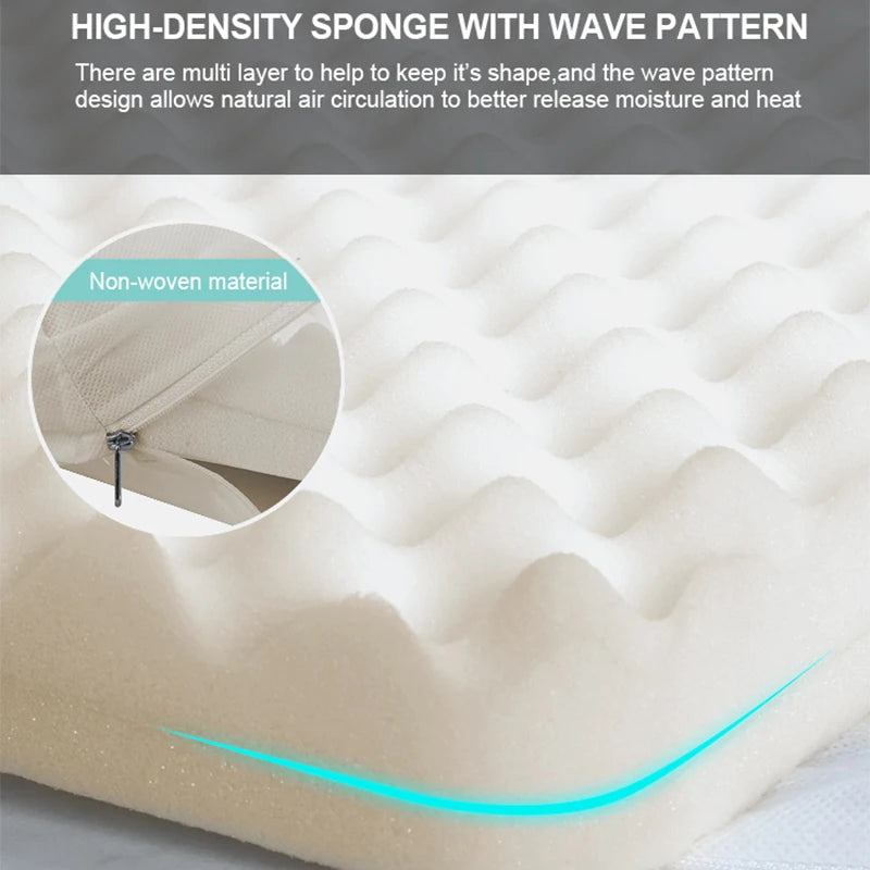 Truelove Orthopedic Memory Foam Dog Bed – 100% Linen Fabric Calming Bed with Removable Pillow & Washable Cover
