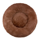 Calming Donut Dog Bed & Cat Cushion - Ultra Soft Plush Anti-Anxiety Pet Bed with Non-Slip Bottom