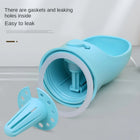 2-in-1 Portable Dog Water Bottle with Food Storage – Travel Feeder Bowl for Puppies & Small Dogs