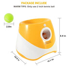 Mini Automatic Dog Ball Launcher with 3 Balls – Rechargeable Indoor Fetch Toy for Small Dogs