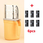 Stainless steel Cat Litter Shovel Scoop with Refill Bag for Pet Filter Toilet Picker Cat Supplies Cat Litter Box Self Cleaning