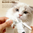 Safe 2-in-1 Dog & Cat Nail Clipper with Diamond Grinder - USB Type-C Rechargeable