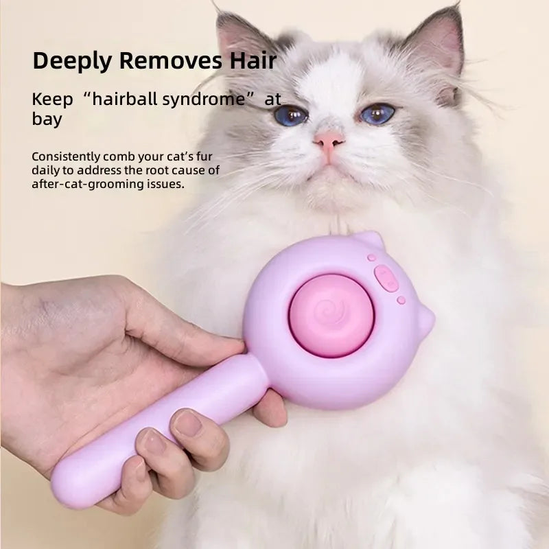 Pet Grooming Open Knot Cat Dog Self Cleaning Needle Comb Brush For Floating Hair Removal Grooming Tool Pet Accessories
