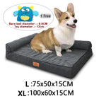 Dog Bed Memory Foam Mat Dog Accessories Waterproof All Season Universal Machine Washable Bed for Dog Luxury Bed Medium Size Dog