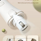 Safe 2-in-1 Dog & Cat Nail Clipper with Diamond Grinder - USB Type-C Rechargeable