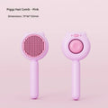 Pet Grooming Open Knot Cat Dog Self Cleaning Needle Comb Brush For Floating Hair Removal Grooming Tool Pet Accessories