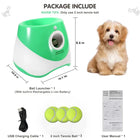 Mini Automatic Dog Ball Launcher with 3 Balls – Rechargeable Indoor Fetch Toy for Small Dogs