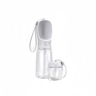 2-in-1 Portable Dog Water Bottle with Food Storage – Travel Feeder Bowl for Puppies & Small Dogs