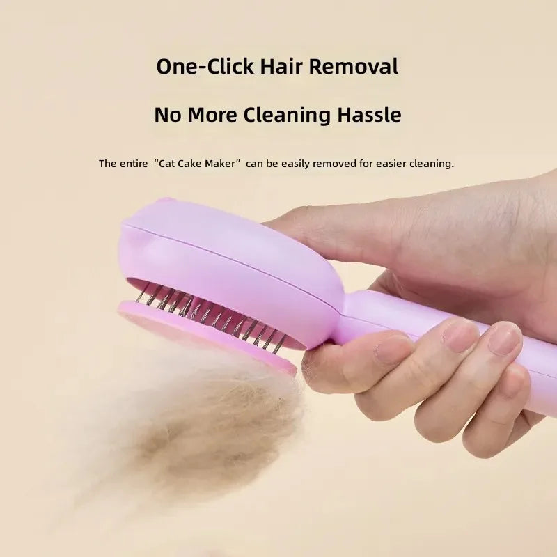 Pet Grooming Open Knot Cat Dog Self Cleaning Needle Comb Brush For Floating Hair Removal Grooming Tool Pet Accessories