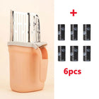Stainless steel Cat Litter Shovel Scoop with Refill Bag for Pet Filter Toilet Picker Cat Supplies Cat Litter Box Self Cleaning