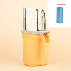Stainless steel Cat Litter Shovel Scoop with Refill Bag for Pet Filter Toilet Picker Cat Supplies Cat Litter Box Self Cleaning
