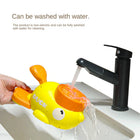 2-in-1 Interactive Dog Treat Dispenser & Slow Feeder - Cartoon Duck Paw-Pressed IQ Puzzle Toy