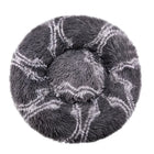 Calming Donut Dog Bed & Cat Cushion - Ultra Soft Plush Anti-Anxiety Pet Bed with Non-Slip Bottom