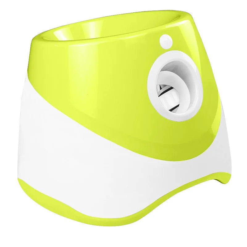 Mini Automatic Dog Ball Launcher with 3 Balls – Rechargeable Indoor Fetch Toy for Small Dogs