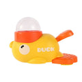 2-in-1 Interactive Dog Treat Dispenser & Slow Feeder - Cartoon Duck Paw-Pressed IQ Puzzle Toy