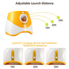 Mini Automatic Dog Ball Launcher with 3 Balls – Rechargeable Indoor Fetch Toy for Small Dogs