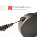Retractable Dog Leash 8M - Automatic Extendable Dog Lead with One-Button Lock for Medium Large Dogs