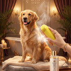 3-in-1 Electric Steamy Pet Brush – Rechargeable Cat & Dog Grooming Brush with Water Spray & Massage Teeth