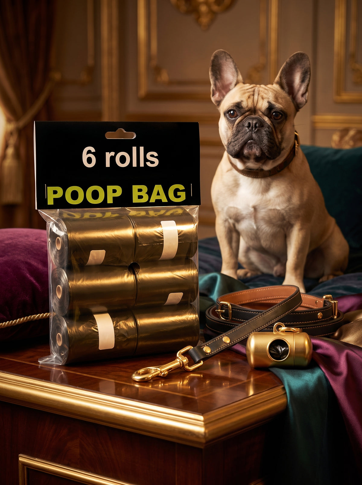 Foldable Dog Pooper Scooper with Waste Bag Dispenser – Portable Handheld Poop Scoop for Walking & Travel